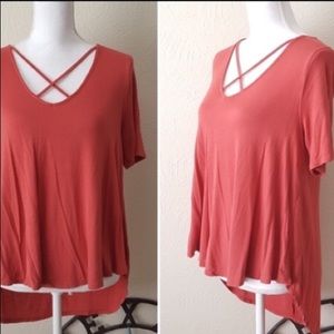 Mossimo supply high-low shirt